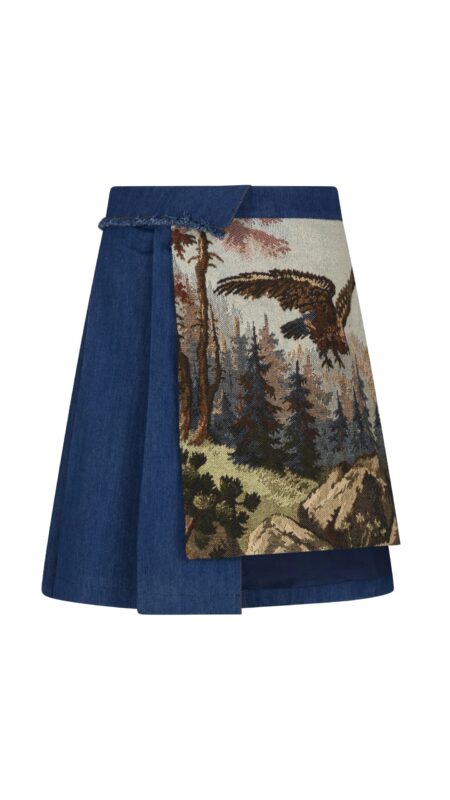 VEZA DENIM dark skirt