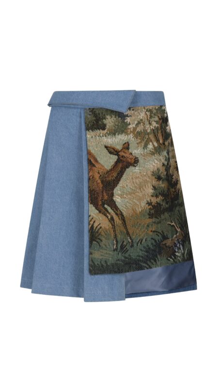 VEZA DENIM light skirt