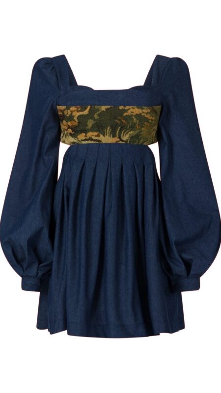 DENIM FOREST dark dress
