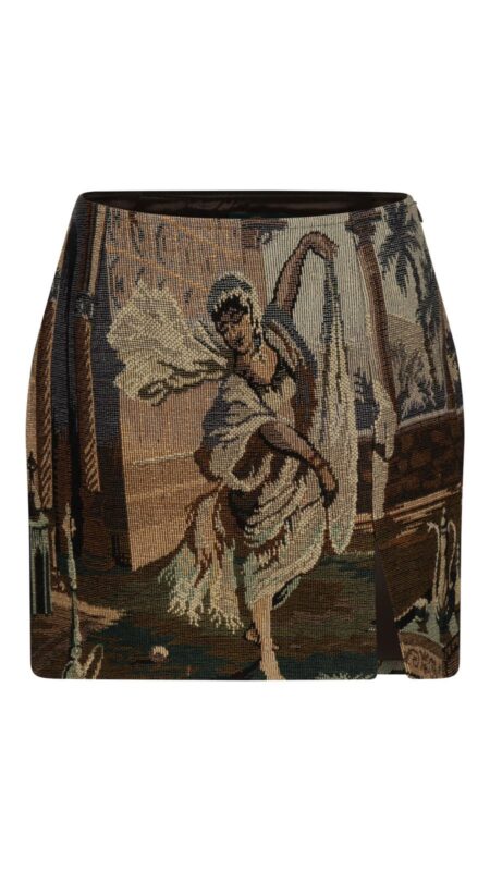 WOVEN TIME skirt