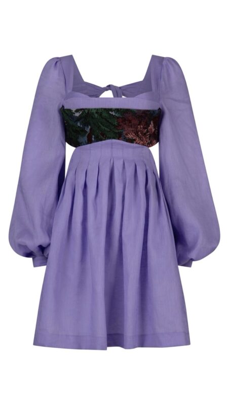 PURPLE FOREST dress