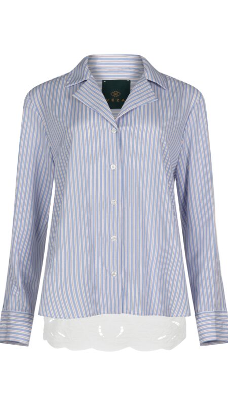STRIPE VEIL shirt