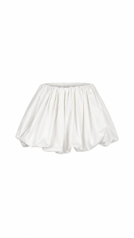 BLOOM mini white SKIRT