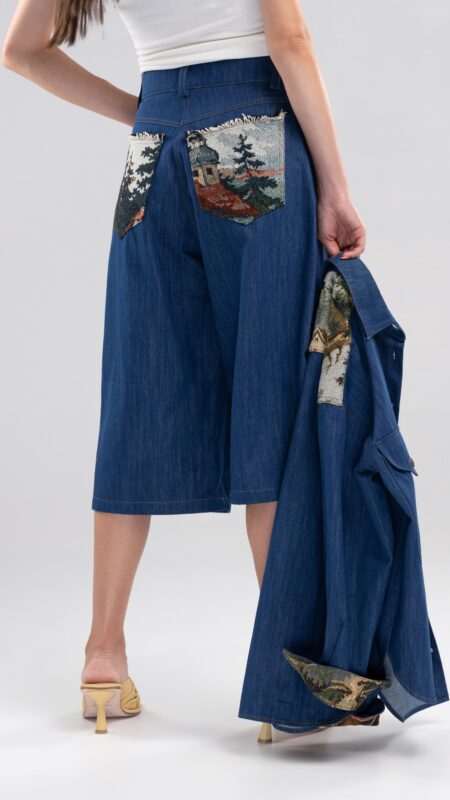 BERMUDA denim FOREST DEEP
