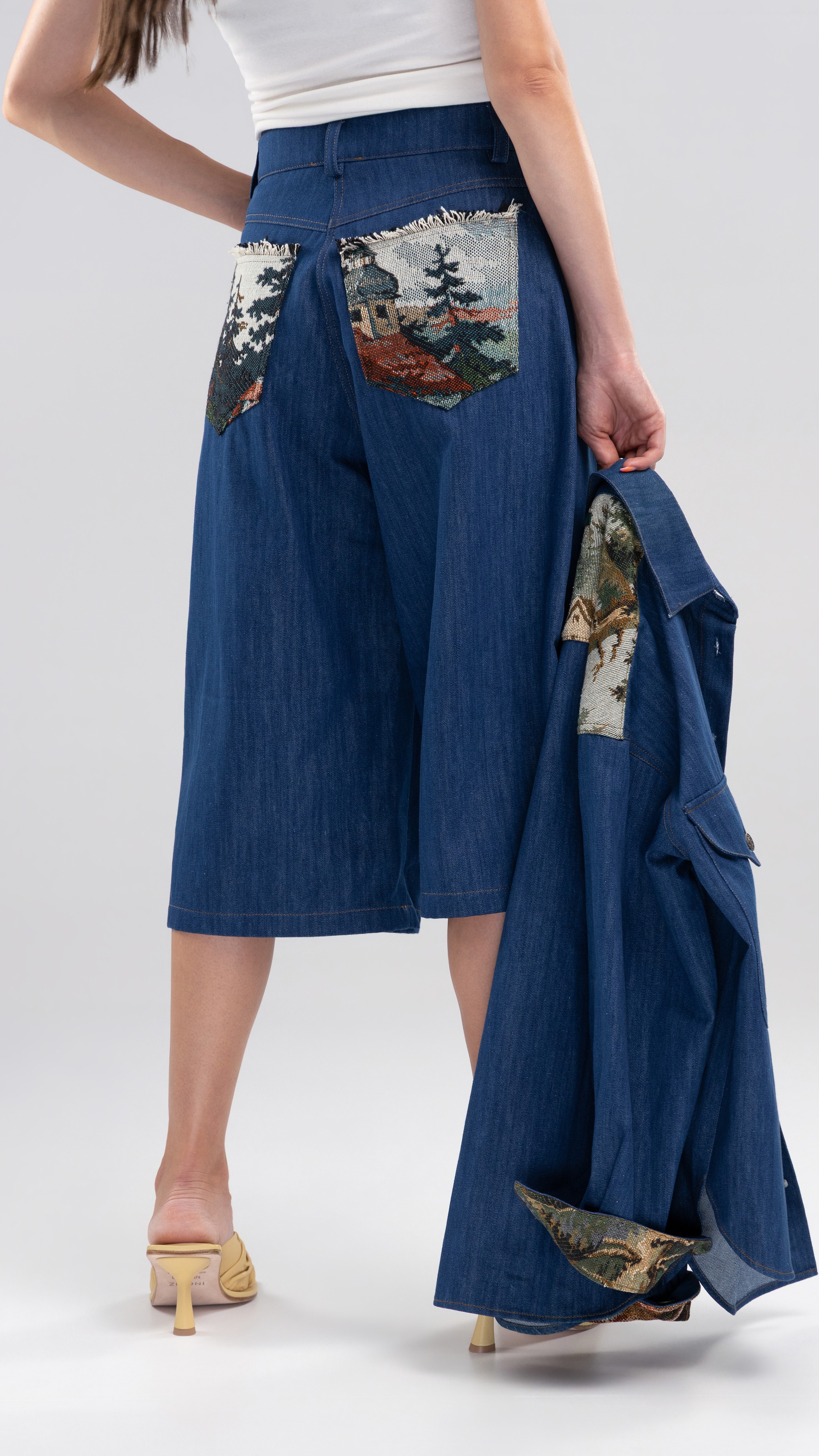 BERMUDA denim FOREST DEEP