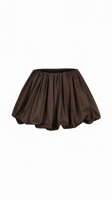 BLOOM mini brown SKIRT