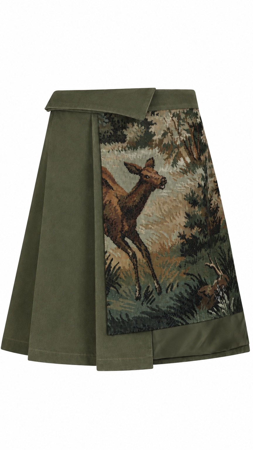 VEZA DENIM moss skirt
