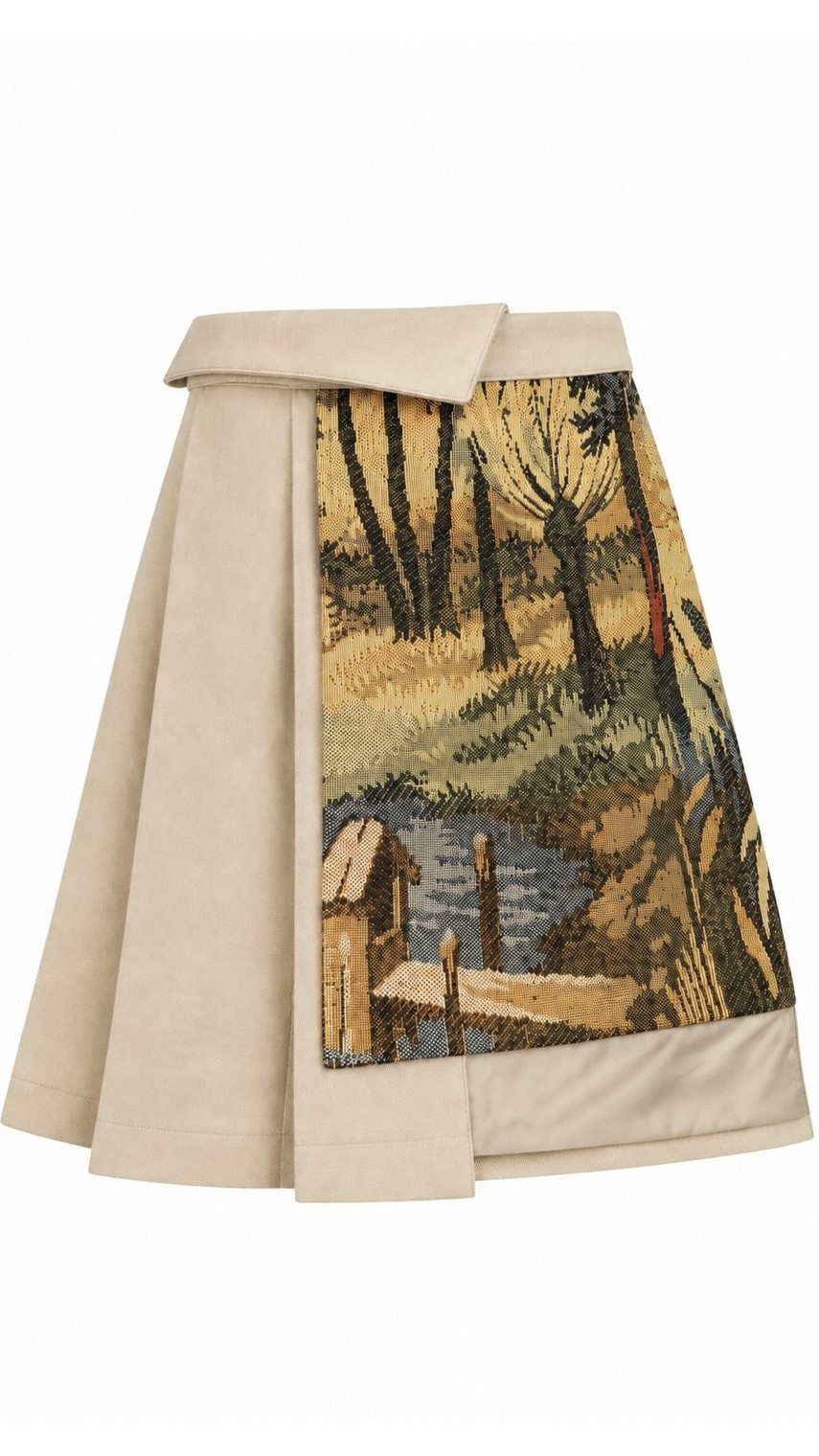 VEZA DENIM dune skirt